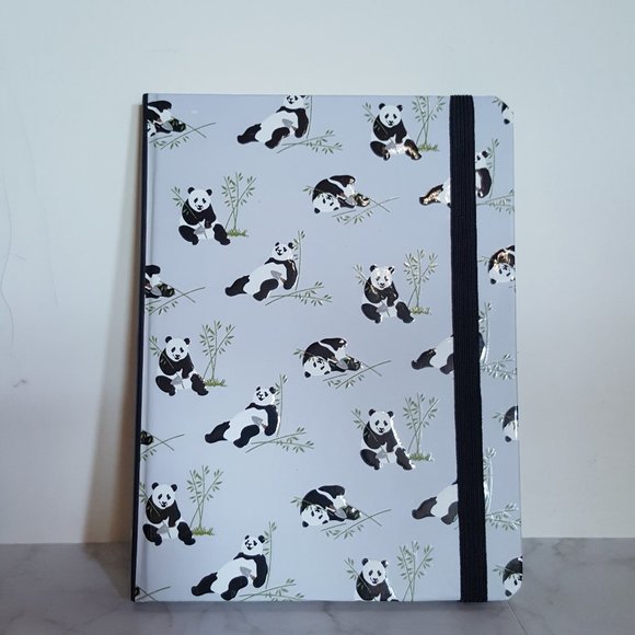 2/$20 Panda Diary Notebook Lined With Full Size Pocket - Picture 12 of 14
